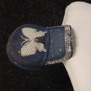 DENIM Studded Hat